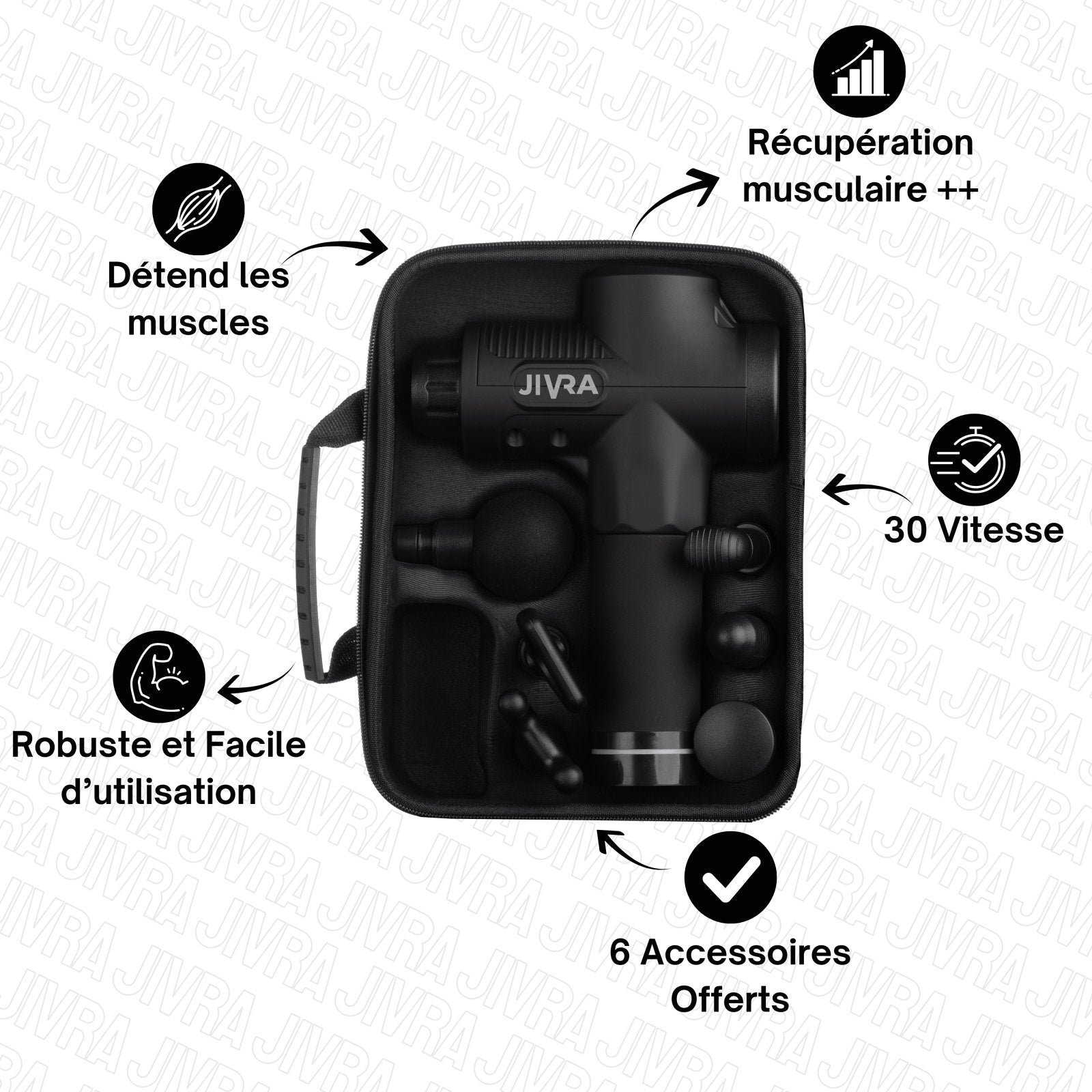 Pistolet Masseur - Jivra